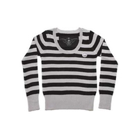 Ingrid L/S Stripe Girls Knit Top