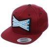 Intersect Cap - Burgundy/Black