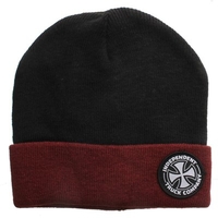 ITC Beanie - Black/Oxblood