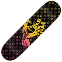 Jackpot Hand 8inch Skateboard Deck - Black