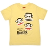 Julius Monsters Kids S/S Tee - Yellow