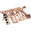 Justice Copper Girls Belt Buckle