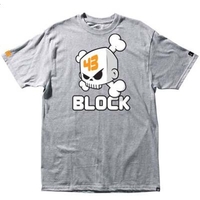 KB Block Skull Heather Grey S/S T-Shirt