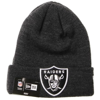 Kids Heather Essential Knit Beanie - Oakland Raiders