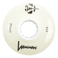 Luminous 62mm 85a Roller Skate Wheel - White