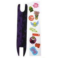 Madd Skulls Scooter Shock Tape - Purple/Black
