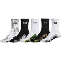 Malcolm Crew Socks - 5 Pack