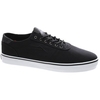 Manchester Lean Black Canvas Shoe