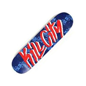 Marker Blue Skateboard Deck