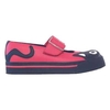 Mary Jane Kitty Red/Black Girls Shoe