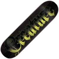 Medieval Black/Green 7.75inch Skateboard Deck