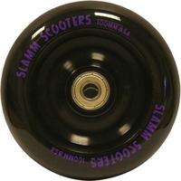 Metal Core Scooter Wheel and Bearings - Black