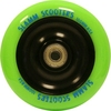 Metal Core Scooter Wheel and Bearings - Green