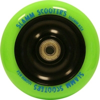 Metal Core Scooter Wheel and Bearings - Green