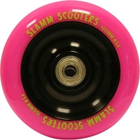 Metal Core Scooter Wheel and Bearings - Pink