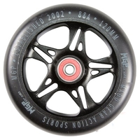 MFX Fuse 120mm Scooter Wheels - Black/Silver