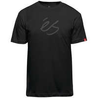 Mid Script Tech S/S T-Shirt - Black