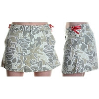 Military Skirt - Rose Camo