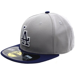 MLB Batting Practice Diamond Era LA Dodgers Fitted Cap