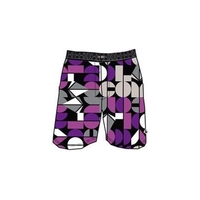 Mod Art Knit Boxer Shorts