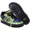 Motion Plus Black/Navy/Lime/Skulls Heely Shoe