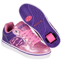 Motion Plus Purple/Pink Glitter Heely Shoe