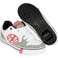 Motion Plus White/Grey/Elephant Heely Shoe