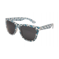 Multi Hand Sunglasses - White/Blue
