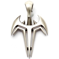 Nemesis Silver Matte Pendant