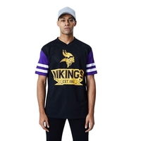 NFL Contrast Sleeve Oversized Tee - Minnesota Vikings