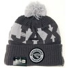 NFL Sideline Bobble Knit 2020 Grey Beanie - Jacksonville Jaguars
