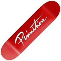 Nuevo Script Team Red 8.125inch Skateboard Deck