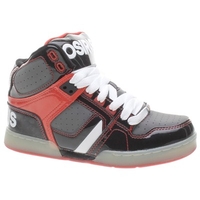 NYC 83 Kids Black/Grey/Red Shoe