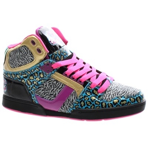 NYC 83 Slim Girls Black/Pink/Wild Shoe