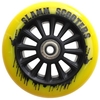 Nylon Core 110mm Scooter Wheel and Bearings - Yellow