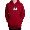 Original Panda Pullover Hoody - Cardinal Red