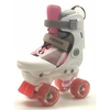 Orion White/Pink Quad Roller Skates