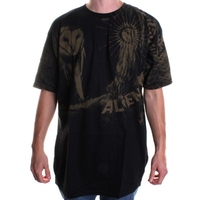 Owl S/S T-Shirt - Black