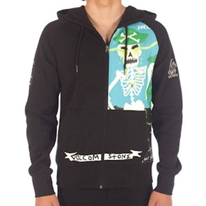 Ozzie FA Slim Black Zip Hoody