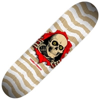 Peralta Ripper 247 8inch Skateboard Deck - White