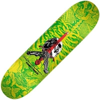 Peralta Skull & Sword 244 8.5inch Skateboard Deck - Yellow