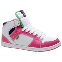 Perry Mid SMU White/Pink Womens Shoe