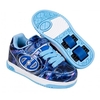 Plus Lighted Purple/Blue/Lightning Kids Heely X2 Shoe