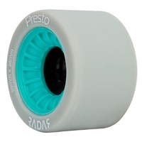 Presto 59mm/88a Roller Skate Wheels- Grey/Turquoise