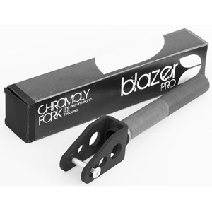 Pro Chromo Threaded Scooter Forks - Black