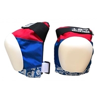 Pro Knee Killer Pads - Red/White/Blue