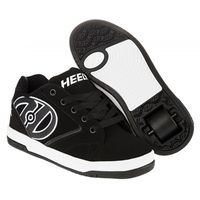 Propel 2.0 Black/White Adult Heely Shoe