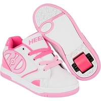 Propel 2.0 White/Hot Pink/Light Pink Kids Heely Shoe