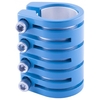 Quad Collar Scooter Snake Clamp - Blue (inc Shim)