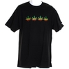 Rasta Leaf S/S T-Shirt - Black